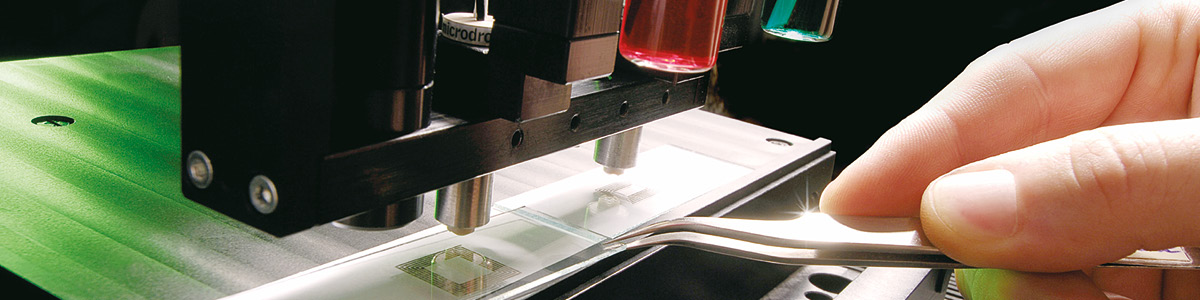 Precision microdispensing application and service